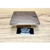 GAŁKA Meblowa 80x80 mm Kwadratowa Rączka Wave Uchwyt Szafki CHROM Połysk