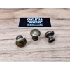 GAŁKA Meblowa 13 mm Mini GIGI Retro Uchwyt Vintage Rączka MOSIĄDZ Patyna