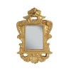 RAMKA Lustra 250x390 mm Pozłacany Ornament Ozdobny Dekor Pył Drzewny DIY