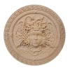 DEKOR fi 370 mm Okrągła Rozeta Ornament Ozdobny MEDUZA Pył Drzewny VERSACE