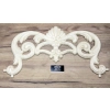 DEKOR 390x215 mm Ażurowy Ornament Ozdobny z Drewna Naturalnego Rzeźba DIY