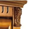 KAPITEL Akant Pył Drzewny Ozdobny 57x77mm Ornament Dekor do Mebli DIY
