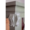 KAPITEL Liść Akantu 75x160mm DEKOR Ozdobny Ornament Pył Drzewny do Mebli