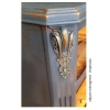KAPITEL Barokowy Woluty 65x155mm DEKOR Ozdobny Ornament Pył Drzewny Meble
