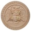DEKOR fi 570 mm Okrągła Rozeta Ornament Ozdobny MEDUZA Pył Drzewny VERSACE