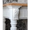 KAPITEL Liść Akantu 47x70mm DEKOR Ozdobny Ornament Pył Drzewny do Mebli