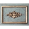 DEKOR Ażurowy 90x210 mm Ornament Ozdobny Dekoracyjny z Pyłu Drzewnego DIY