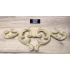 DEKOR 300x120 mm Ornament Ozdobny Dekoracyjny Detal z Pyłu Drzewnego DIY