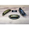 UCHWYT Meblowy MUSZELKA SIRIO 97x35 Rączka Szafki Stary Mosiądz L-32 mm