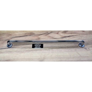 UCHWYT Meblowy 344x24 SIGILLO Designerski Minimalizm CHROM Połysk L-320