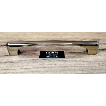 UCHWYT Meblowy 175x15 HORNET Relingowy Designerski ZŁOTY Połysk L-160 mm
