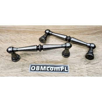 UCHWYT Meblowy 112x16 CORONA Dekoracyjny Retro Vintage Stara Stal L-96