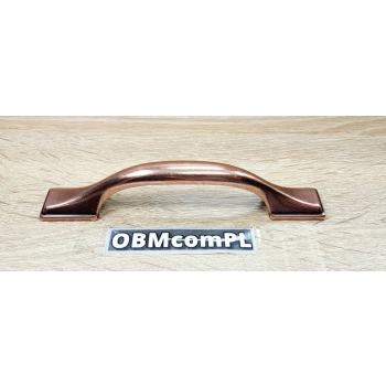 UCHWYT Meblowy FANGIO 141x21 Retro Vintage Klasyczny Stara Miedź L-96 mm