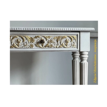 Listwa Elastyczna Pył Drzewny Akant Kwiaty 82x1030mm Wpust Dekor Meble