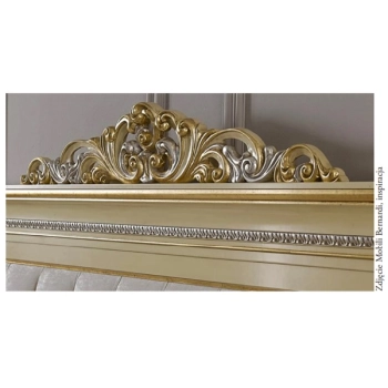 DEKOR 610x180 mm Dekoracyjna Korona Ornament Ozdobny Pył Drzewny Meble DIY