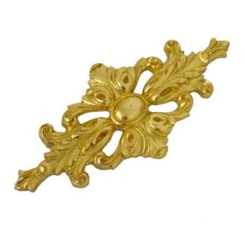 DEKOR Ażurowy 90x210 mm Ornament Ozdobny Dekoracyjny z Pyłu Drzewnego DIY