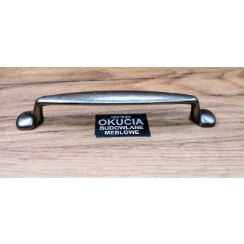 UCHWYT Meblowy 160x20 BEA Rączka Szafek Retro Vintage Stara Stal L-128 mm
