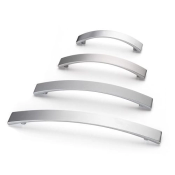 UCHWYT Meblowy 153x23 mm Rączka Łuk Stripe do Szafki Szuflady NIKIEL L-128