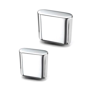 GAŁKA Meblowa 27x11 mm Nowoczesna Rączka Fave Uchwyt Szafki CHROM Połysk