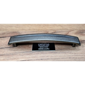 UCHWYT Meblowy SEBINA 150x25 Rączka Retro Klasyczny Stara Stal L-128 mm