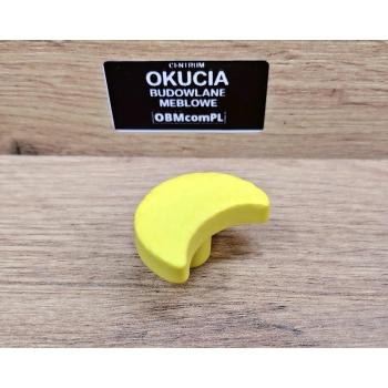GAŁKA Meblowa 35x25 mm KSIĘŻYC Uchwyt Szafki Pokój Dziecięcy dla Dzieci