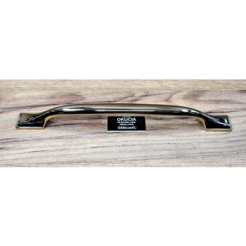 UCHWYT Meblowy FANGIO 275x25 Retro Vintage Klasyczny ZŁOTY Połysk L-224 mm