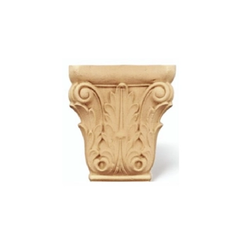 KORBEL 60x65 mm Kapitel do Mebli Dekor Ornament Ozdobny Pył Drzewny