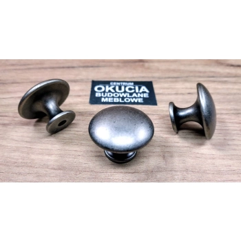 GAŁKA Meblowa 30 mm FAUSTO Retro Vintage Antyk Rączka Uchwyt Stara Stal