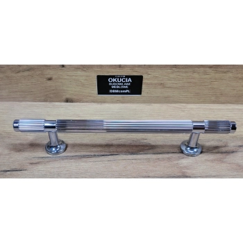UCHWYT Meblowy 190x20 mm Ryflowany Reling Rączka Lume CHROM Połysk L-128
