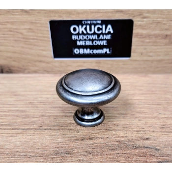 GAŁKA Meblowa 30 mm ENZO Retro Vintage Antyk Rączka Uchwyt STARA STAL