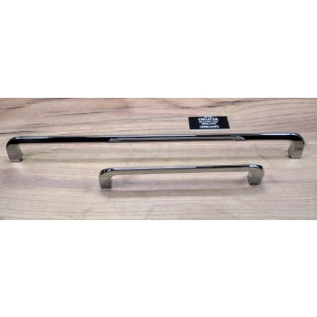 UCHWYT Meblowy 172x7 Relingowy CLIP Designerski Reling CHROM Połysk L-160