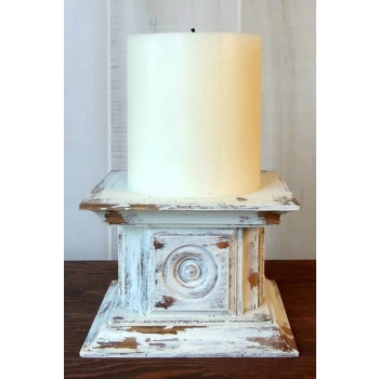 DEKOR Drewniany Rzeźbiony 68x64 mm Ornament Ozdobny Dekoracyjny Drewno BUK
