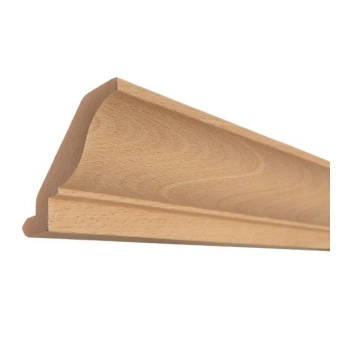 GZYMS Drewniany Bukowy Wieńczący 60x80mm 1200mm Meble Dekoracja 0498