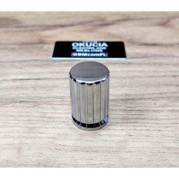 GAŁKA Meblowa 18 mm Nowoczesna Rączka Grooves Uchwyt Art Deco CHROM Połysk