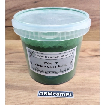 Pigment Zieleń Wapienna BRESCIANI 1kg Verde Calce Fresk Malarstwo Ścienne