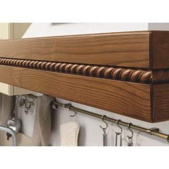 Listwa Drewniana Bukowa Warkocz Półwałek 25x12mm 1200mm Meble Dekoracja 0075M