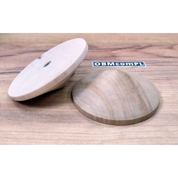 DEKOR Drewniany Stożek 108x35 mm Ornament Ozdobny Dekoracyjny Drewno BUK