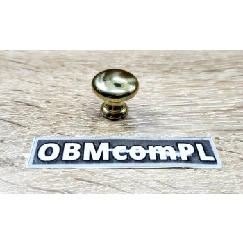 GAŁKA Meblowa 20 mm Średnia GIGI Retro Uchwyt Vintage Rączka MOSIĄDZ ZŁOTY