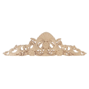 DEKOR 610x180 mm Dekoracyjna Korona Ornament Ozdobny Pył Drzewny Meble DIY