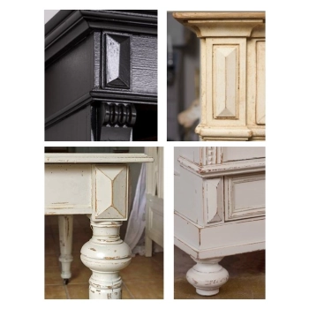 PILASTER DREWNIANY PIRAMIDA 45 X H69 MM - EM37050