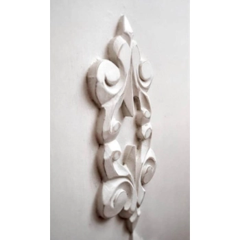 DEKOR 170x70 Ornament Ozdobny Detal Drewniany Ręcznie Rzeźbiony Lipa