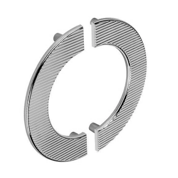 UCHWYT Meblowy 160x80 Półksiężyc Półokrąg Rączka Szafek CHROM Połysk L-128
