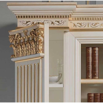 KAPITEL Koryncki Głowica 310x290mm DEKOR Ornament Pył Drzewny do Mebli