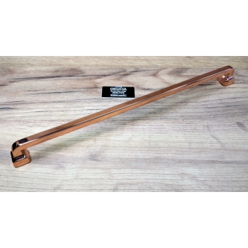UCHWYT Meblowy 340x20 Relingowy BRERA Loft Industrialny MIEDŹ Połysk L-320