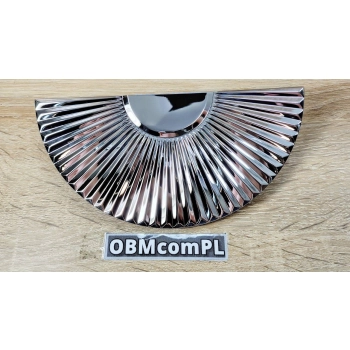 UCHWYT Meblowy 160x80 Półksiężyc Półokrąg Rączka Art Deco CHROM Połysk L-96