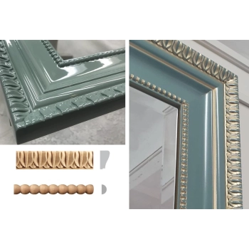 Listwa Drewniana Bukowa Półwałek 20x10mm 1000mm Ozdobna Meble Ramy 0022M