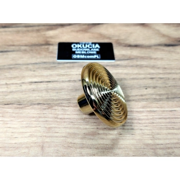 GAŁKA Meblowa 45 mm LAPS Boho Nowoczesna Rączka Uchwyt ZŁOTY Połysk