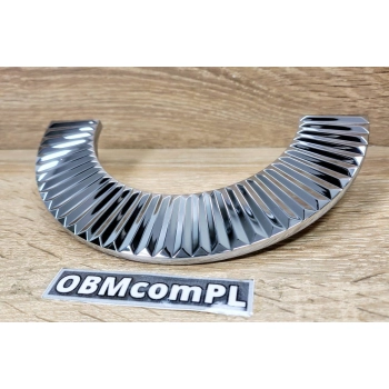 UCHWYT Meblowy 160x80 Półksiężyc Półokrąg Rączka Szafek CHROM Połysk L-128