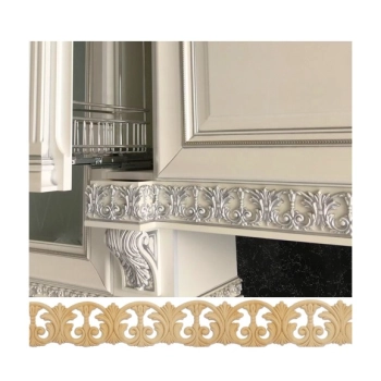 Listwa Ażurowa Pył Drzewny Akant Woluty 90x705mm Ażur Dekor do Mebli DIY