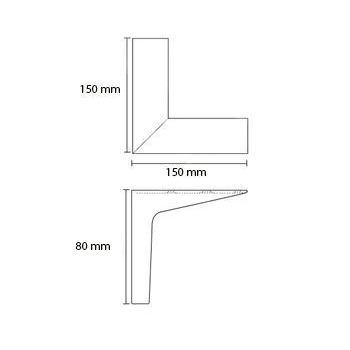 NÓŻKA Meblowa 80 mm Metalowa AŻUROWA Ozdobna Szafki Sofy Mebli CHROM Połysk